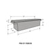 Westin 57-7020 HDX Full Size Crossover Tool Box - Truck Part Superstore