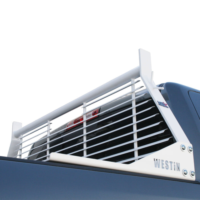 Westin 57-8033 HD Headache Rack; White; - Truck Part Superstore