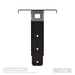 Westin 57-89055 HLR Beacon Light Mount; Vertical Adjustability; Small; Black; - Truck Part Superstore