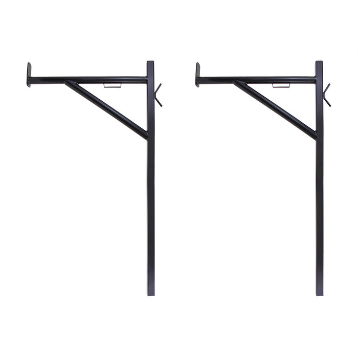 Westin 57-9015 HD Ladder Rack; Incl. 30 in. Velcro Support Strap; Set Of 2; Black; - Truck Part Superstore