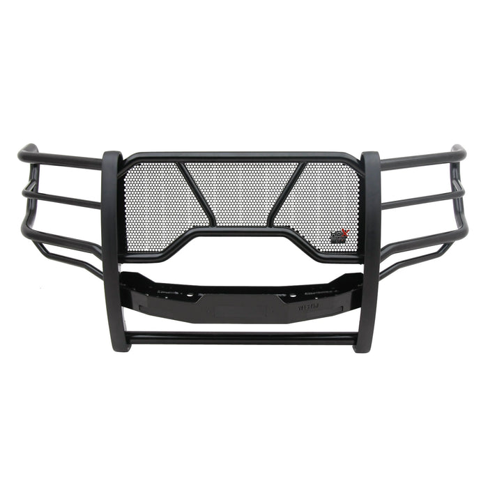 Westin 57-92375 HDX Winch Mount Grille Guard; Steel; Black Finish; - Truck Part Superstore
