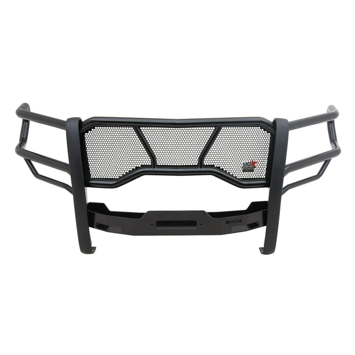 Westin 57-92505 HDX Winch Mount Grille Guard; Steel; Black Finish; - Truck Part Superstore