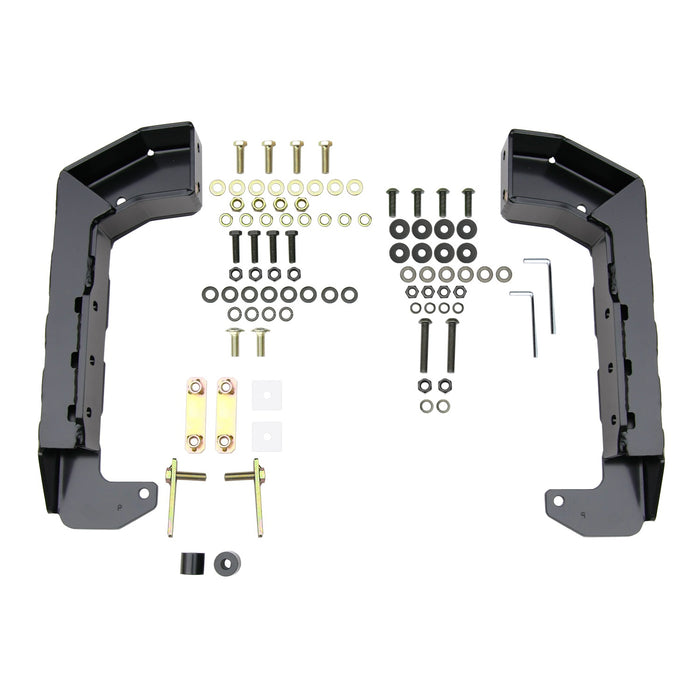 Westin 57-92505 HDX Winch Mount Grille Guard; Steel; Black Finish; - Truck Part Superstore