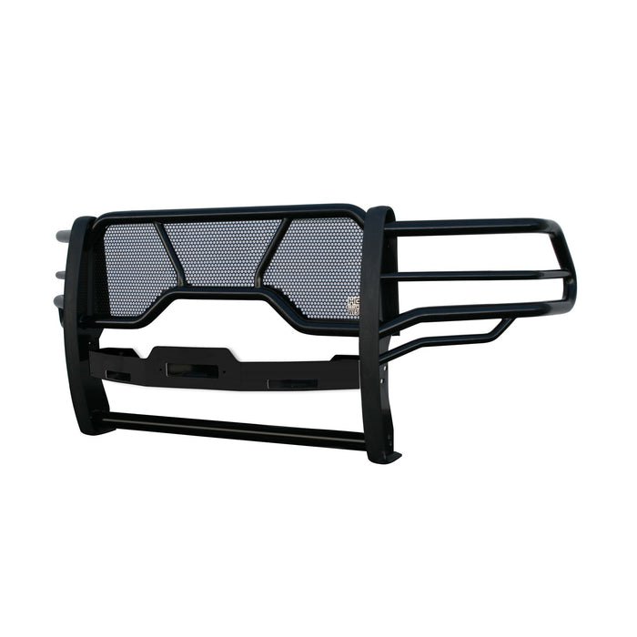 Westin 57-93555 HDX Winch Mount Grille Guard; Steel; Black Finish; - Truck Part Superstore