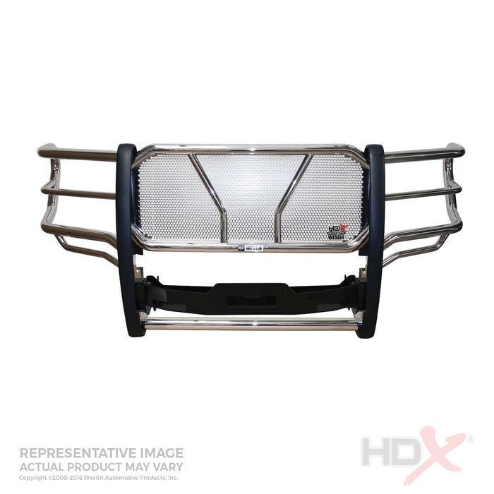 Westin 57-93610 HDX Winch Mount Grille Guard; Stainless Steel; - Truck Part Superstore