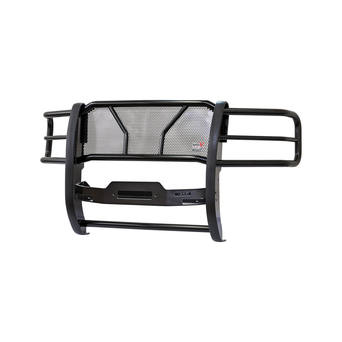 Westin 57-93685 HDX Winch Mount Grille Guard; Steel; Black Finish; - Truck Part Superstore