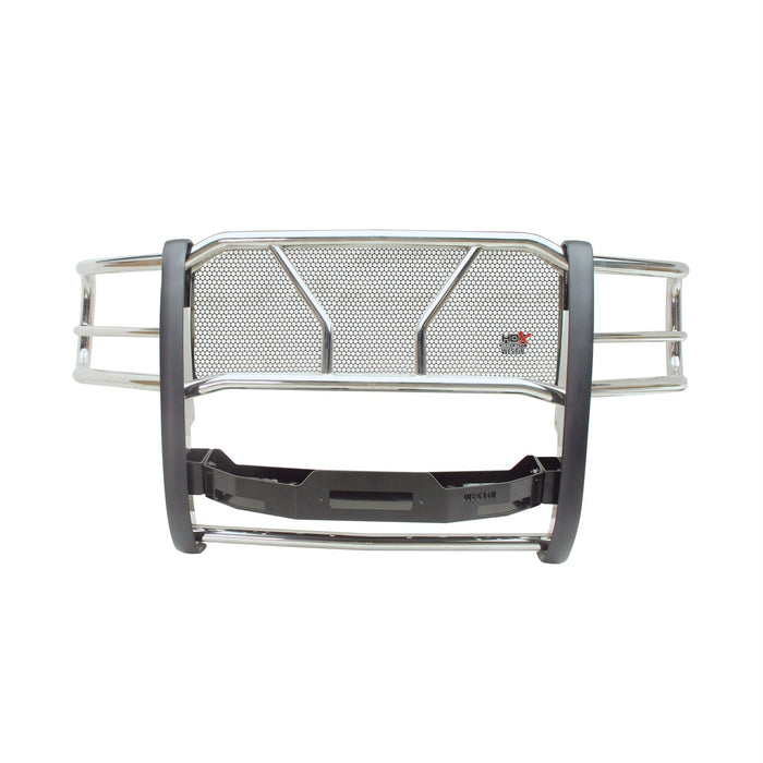Westin 57-93870 HDX Winch Mount Grille Guard; Stainless Steel; - Truck Part Superstore