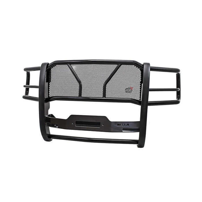 Westin 57-93875 HDX Winch Mount Grille Guard; Steel; Black Finish; - Truck Part Superstore