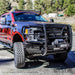 Westin 57-93905 HDX Winch Mount Grille Guard; Steel; Black Finish; - Truck Part Superstore