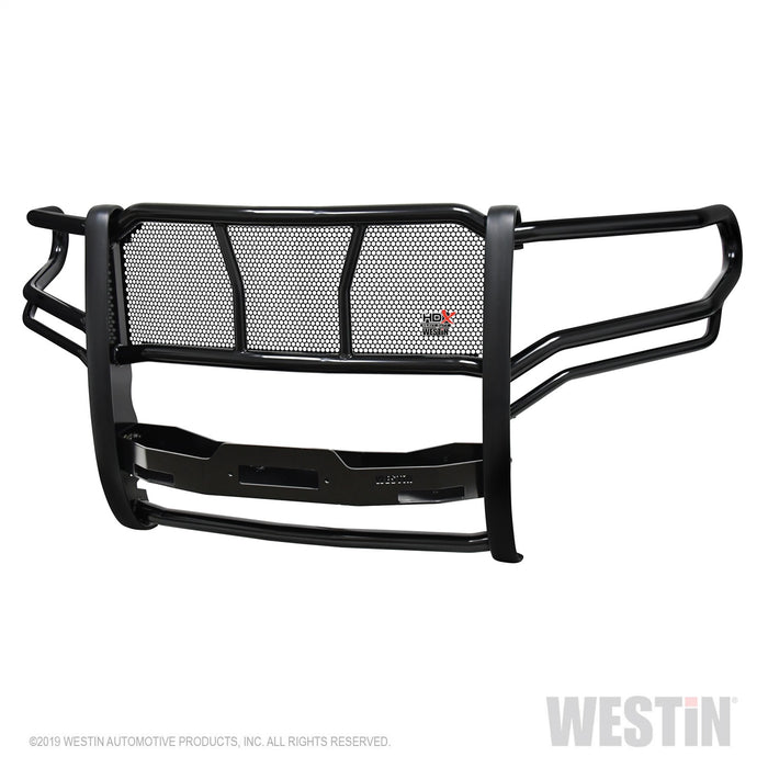 Westin 57-93975 HDX Winch Mount Grille Guard; Steel; Black Finish; - Truck Part Superstore
