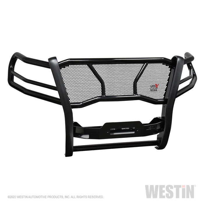 Westin 57-93985 HDX Winch Mount Grille Guard; Black; Steel; - Truck Part Superstore