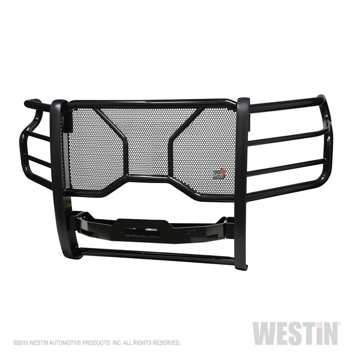 Westin 57-93995 HDX Winch Mount Grille Guard; Steel; Black Finish; - Truck Part Superstore