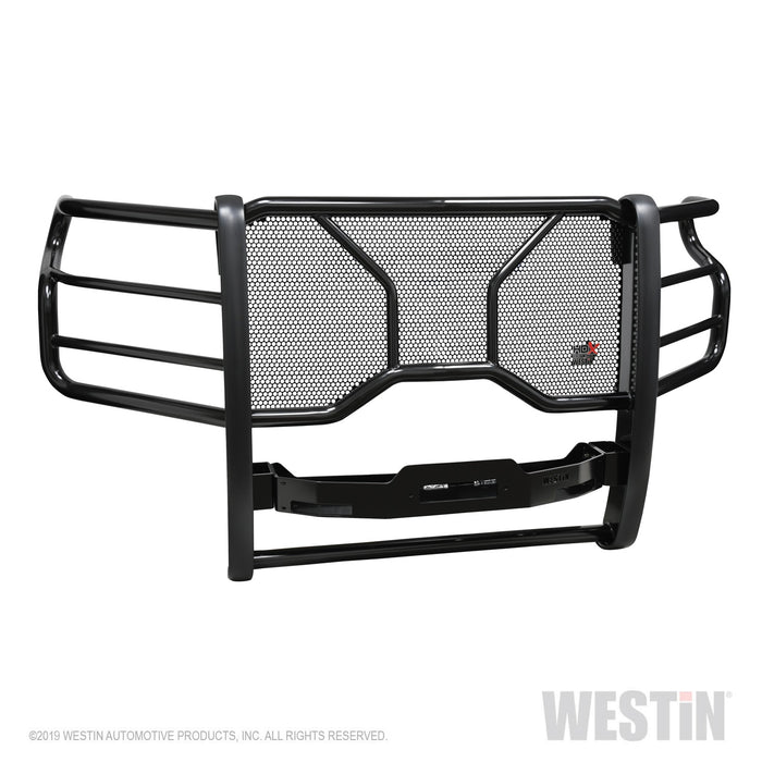 Westin 57-93995 HDX Winch Mount Grille Guard; Steel; Black Finish; - Truck Part Superstore