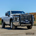 Westin 57-93995 HDX Winch Mount Grille Guard; Steel; Black Finish; - Truck Part Superstore