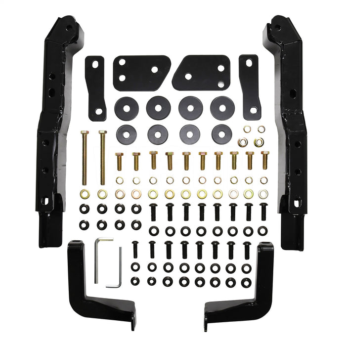 Westin 57-94045A HDX Winch Mount Grille Guard; Black; - Truck Part Superstore