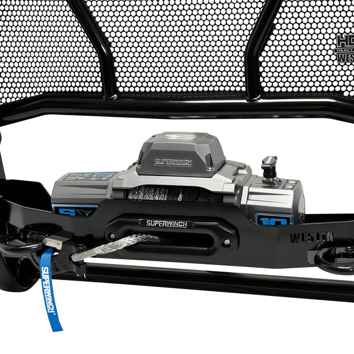 Westin 57-94065 HDX Grille Guard; 2 in. Dia.; Modular; Black Powder ; - Truck Part Superstore