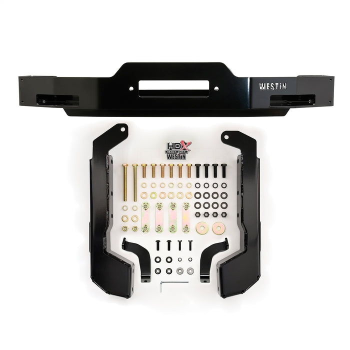 Westin 57-94065 HDX Grille Guard; 2 in. Dia.; Modular; Black Powder ; - Truck Part Superstore