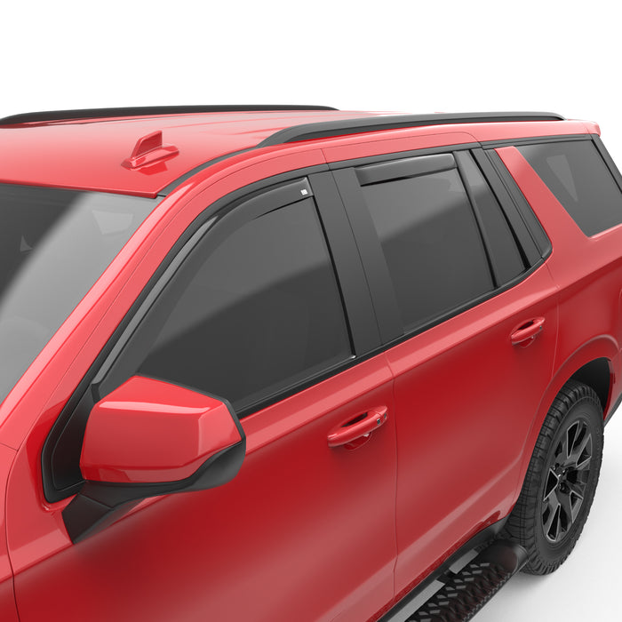 EGR 571881 EGR In Channel Style Dark Smoke Window Visor - proudly made in the USA. - Truck Part Superstore