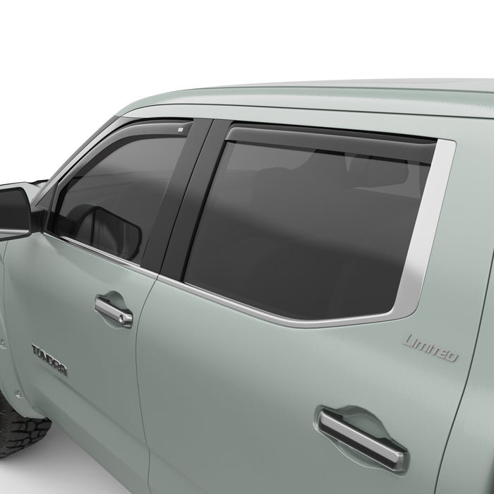 EGR 575401 EGR In Channel Style Dark Smoke Window Visor - proudly made in the USA. - Truck Part Superstore