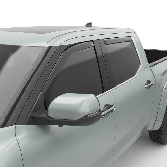 EGR 575401 EGR In Channel Style Dark Smoke Window Visor - proudly made in the USA. - Truck Part Superstore