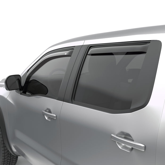 EGR 576041 EGR In Channel Style Dark Smoke Window Visor - proudly made in the USA. - Truck Part Superstore