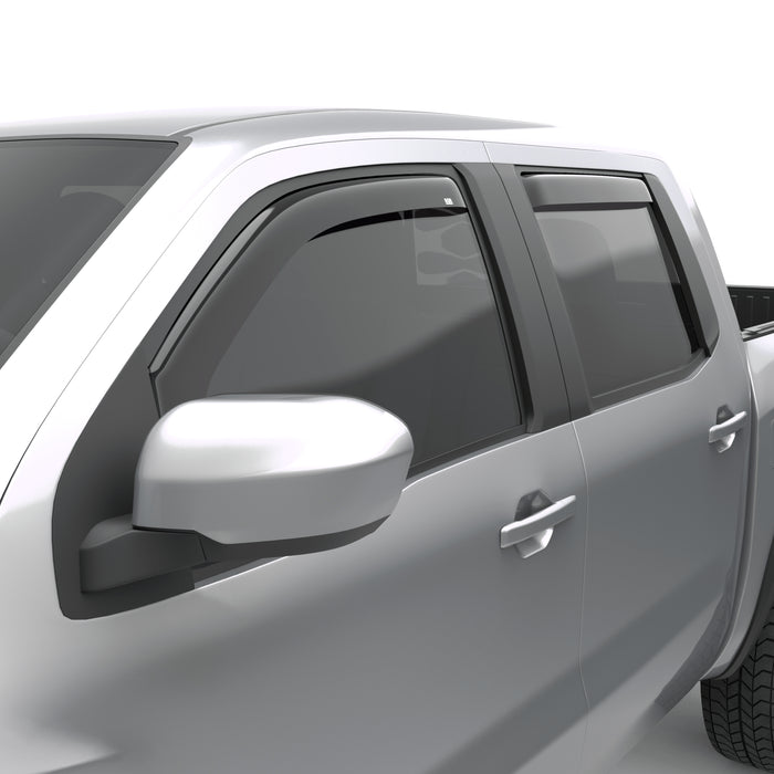 EGR 576041 EGR In Channel Style Dark Smoke Window Visor - proudly made in the USA. - Truck Part Superstore