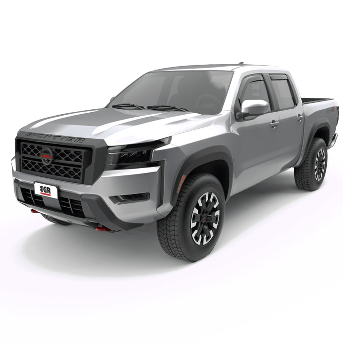 EGR 576041 EGR In Channel Style Dark Smoke Window Visor - proudly made in the USA. - Truck Part Superstore
