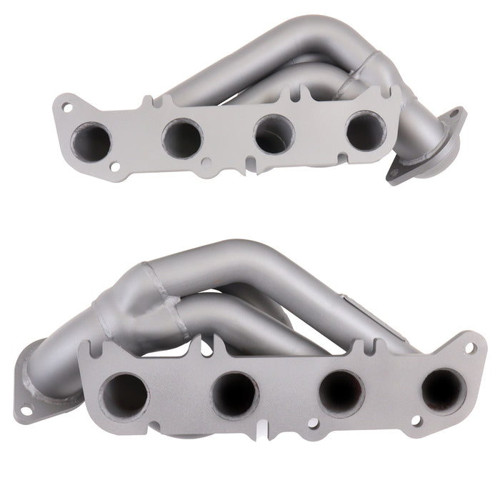 BBK Performance Parts 1943 2011-2014 FORD F150 5.0 TRUCK 1-3/4 SHORTY EXHAUST HEADERS (TITANIUM CERAMIC) - Truck Part Superstore