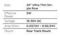 Go Rhino 750002014CBS Flash Series Lights - 20" Single Multi Function Light Bar - Truck Part Superstore