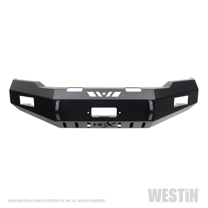 Westin 58-141815 HDX Front Bumper; Textured Black; - Truck Part Superstore