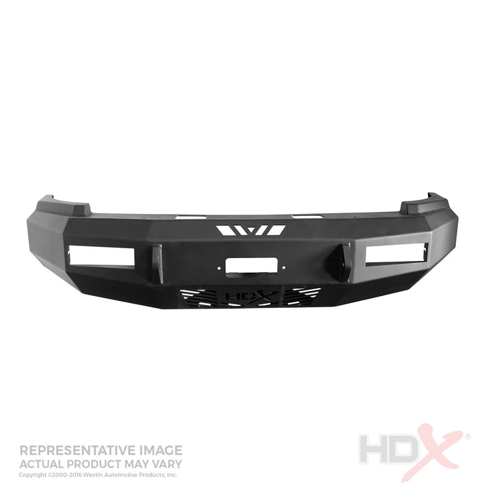 Westin 58-149915 HDX Front Bumper; Textured Black; - Truck Part Superstore