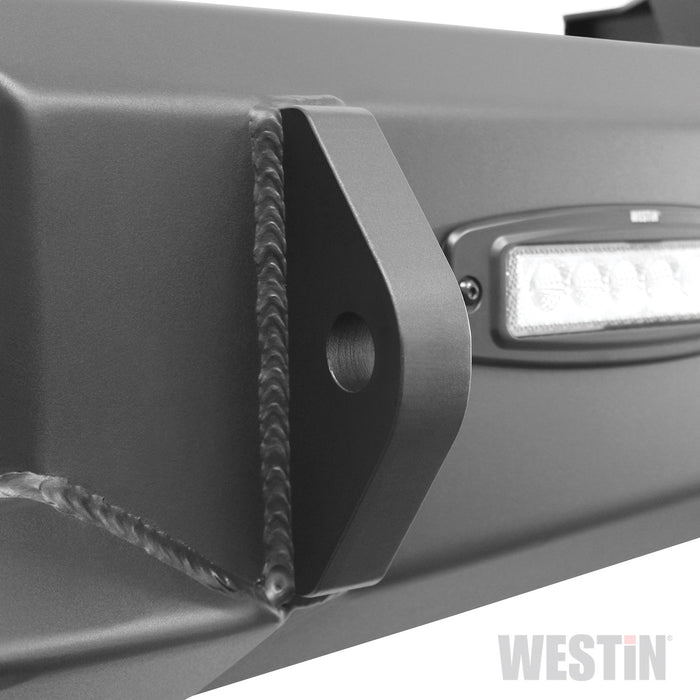Westin 58-241705 HDX Rear Bumper; Textured Black; - Truck Part Superstore