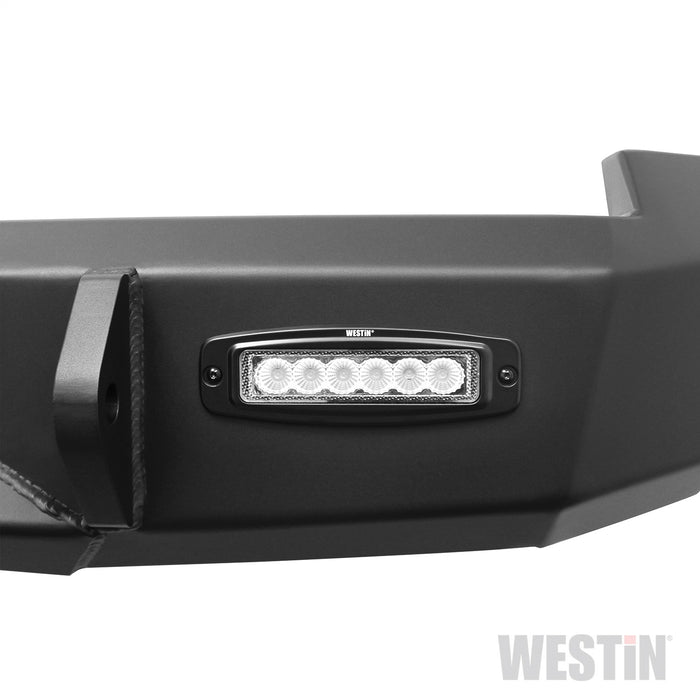 Westin 58-241705 HDX Rear Bumper; Textured Black; - Truck Part Superstore