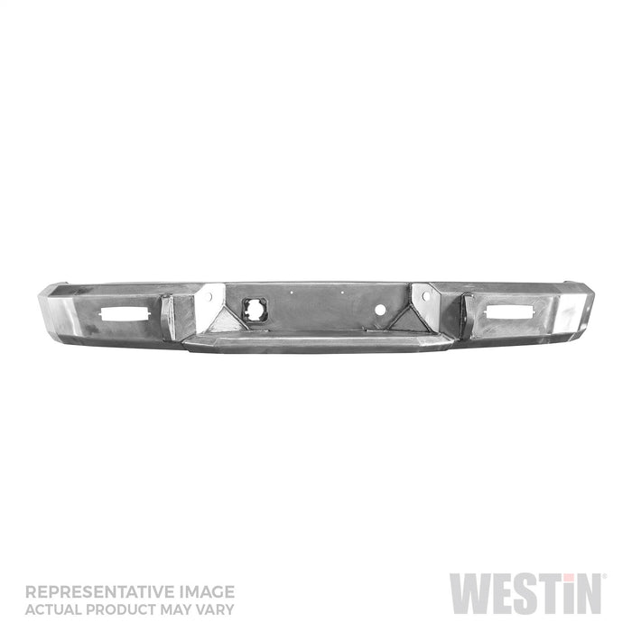 Westin 58-24170R HDX Rear Bumper; Raw; - Truck Part Superstore