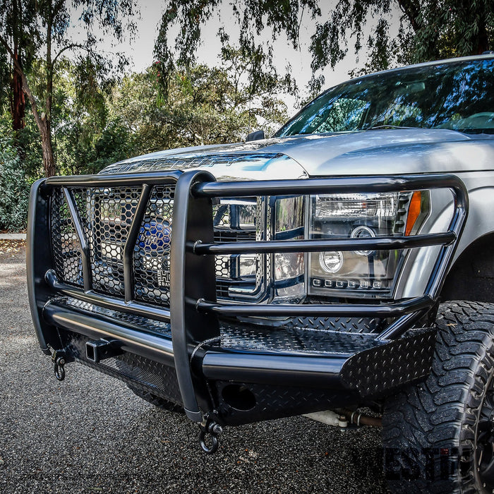 Westin 58-31115 HDX Bandit Front Bumper; Textured Black; - Truck Part Superstore