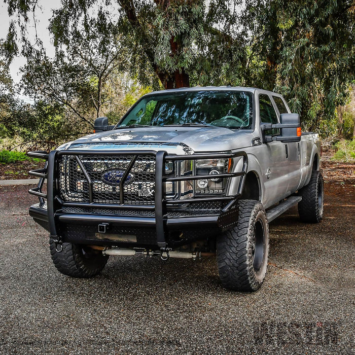 Westin 58-31115 HDX Bandit Front Bumper; Textured Black; - Truck Part Superstore