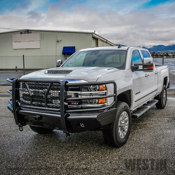Westin 58-31155 HDX Bandit Front Bumper; Textured Black; - Truck Part Superstore