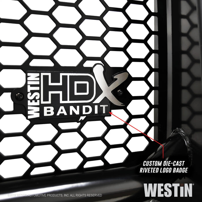 Westin 58-31175 HDX Bandit Front Bumper; Textured Black; - Truck Part Superstore