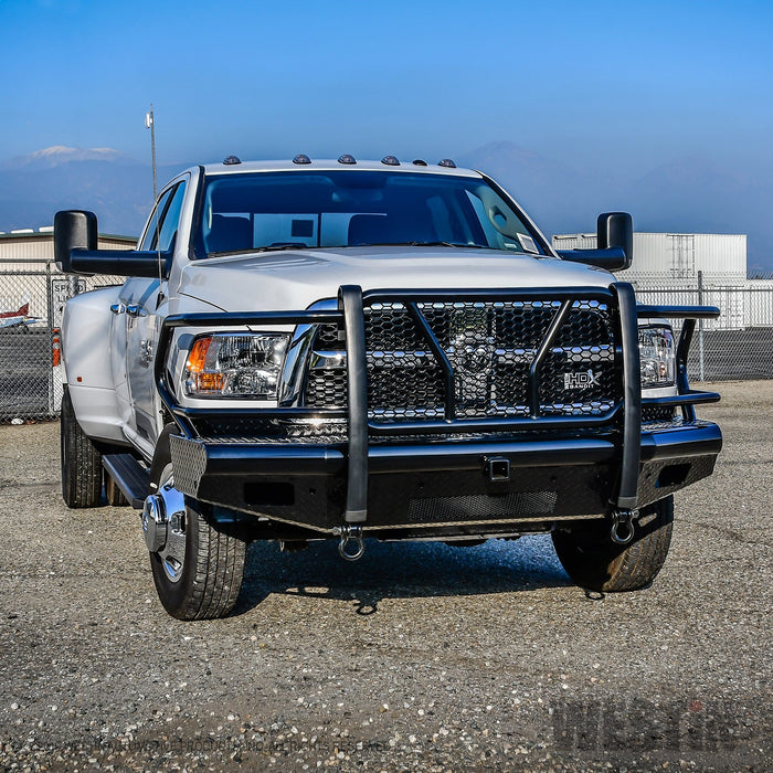 Westin 58-31175 HDX Bandit Front Bumper; Textured Black; - Truck Part Superstore