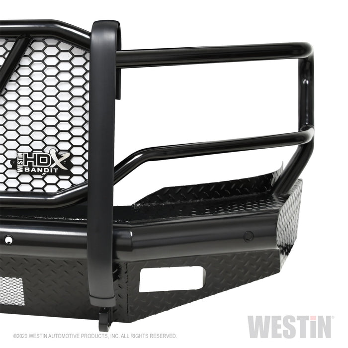 Westin 58-31195 HDX Bandit Front Bumper; Textured Black; - Truck Part Superstore