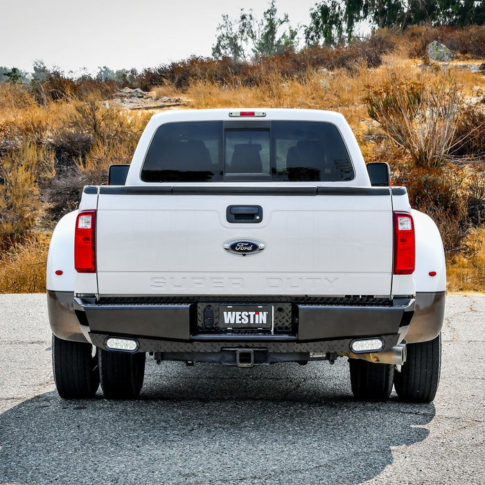 Westin 58-341115 HDX Bandit Rear Bumper; Black; - Truck Part Superstore