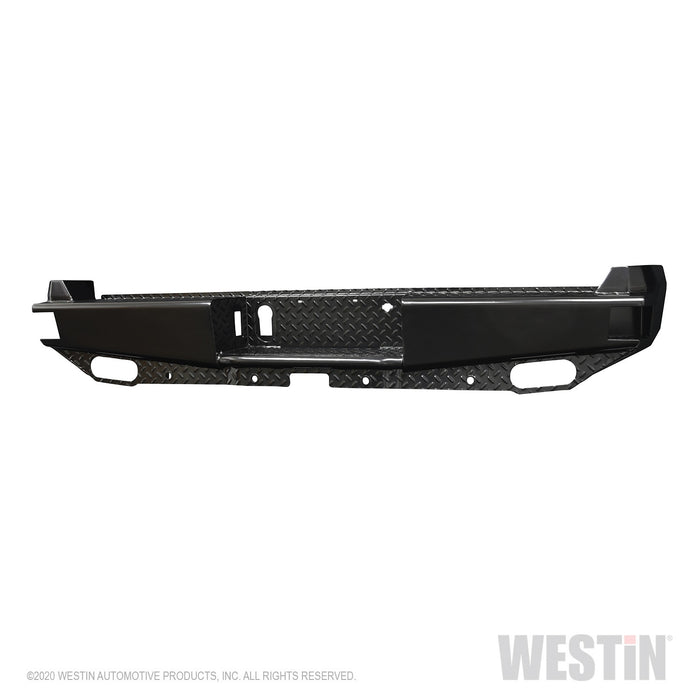 Westin 58-341125 HDX Bandit Rear Bumper; Black; - Truck Part Superstore