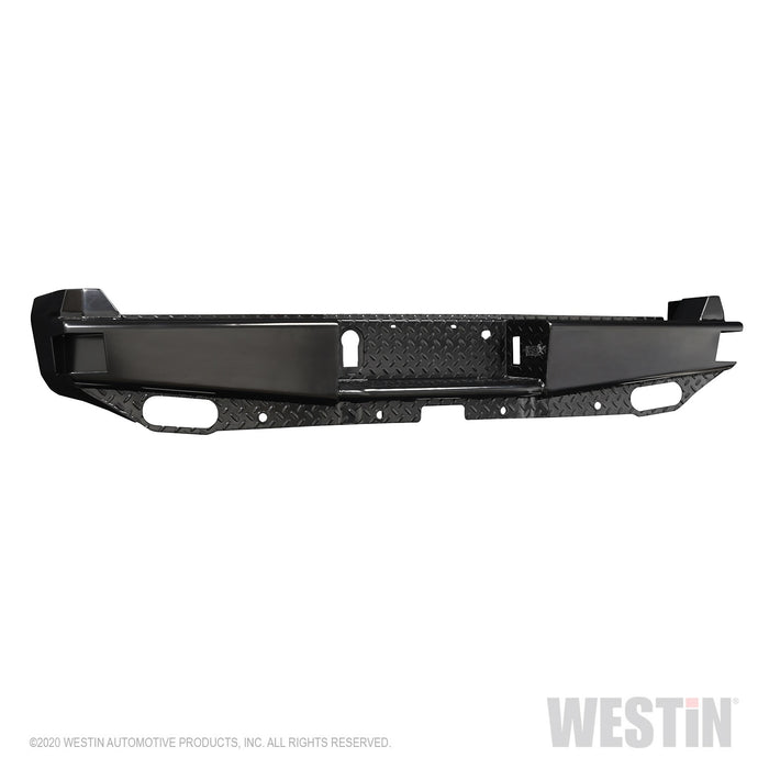 Westin 58-341125 HDX Bandit Rear Bumper; Black; - Truck Part Superstore