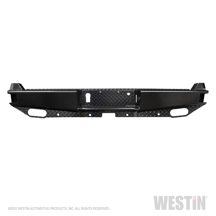 Westin 58-341125 HDX Bandit Rear Bumper; Black; - Truck Part Superstore