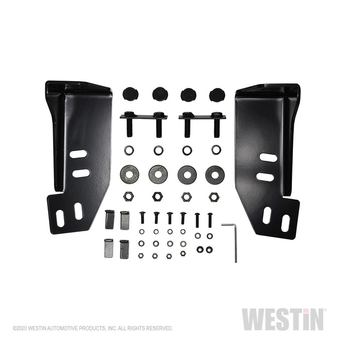 Westin 58-341125 HDX Bandit Rear Bumper; Black; - Truck Part Superstore