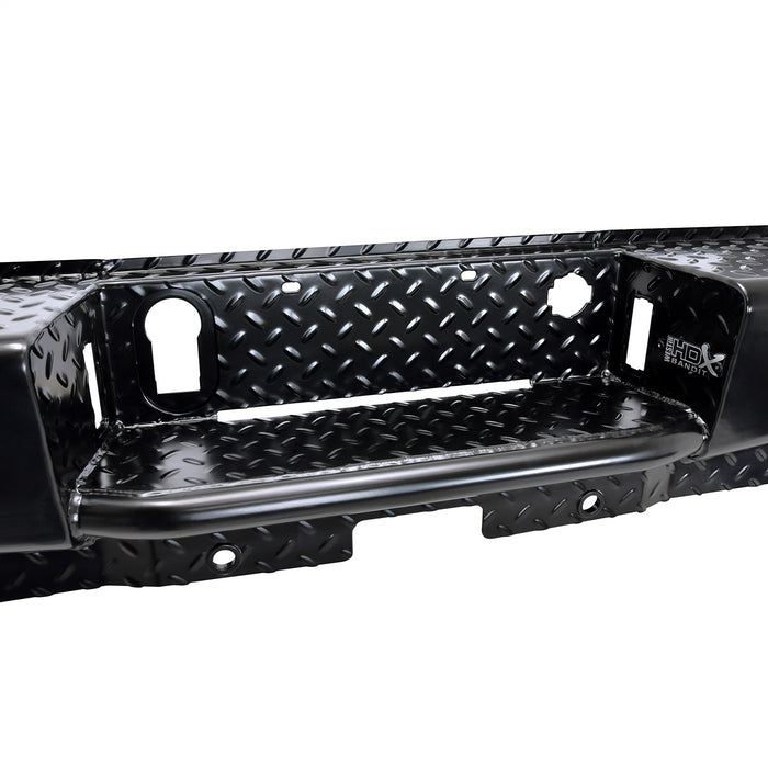 Westin 58-341155 HDX Bandit Rear Bumper; Black; - Truck Part Superstore