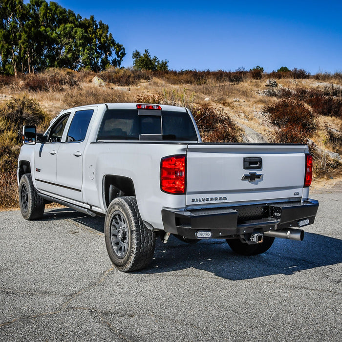 Westin 58-341155 HDX Bandit Rear Bumper; Black; - Truck Part Superstore