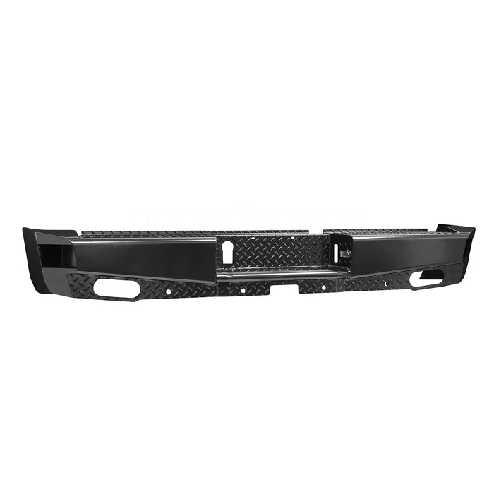 Westin 58-341175 HDX Bandit Rear Bumper; Steel; Black; Incl. Hardware; - Truck Part Superstore