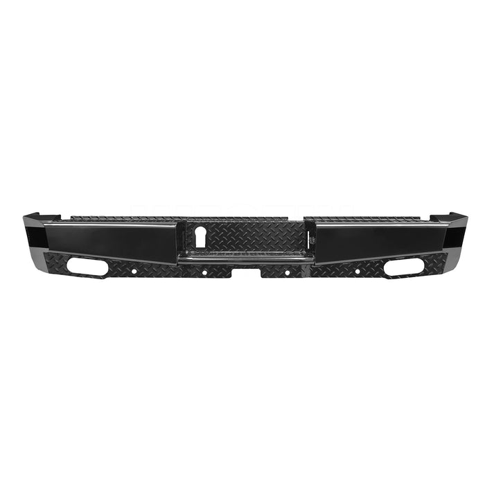 Westin 58-341175 HDX Bandit Rear Bumper; Steel; Black; Incl. Hardware; - Truck Part Superstore