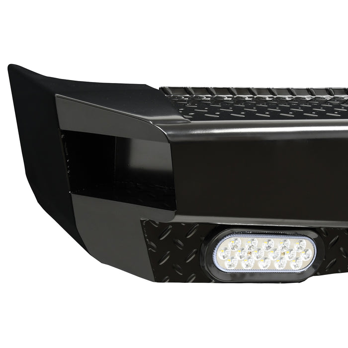 Westin 58-341175 HDX Bandit Rear Bumper; Steel; Black; Incl. Hardware; - Truck Part Superstore